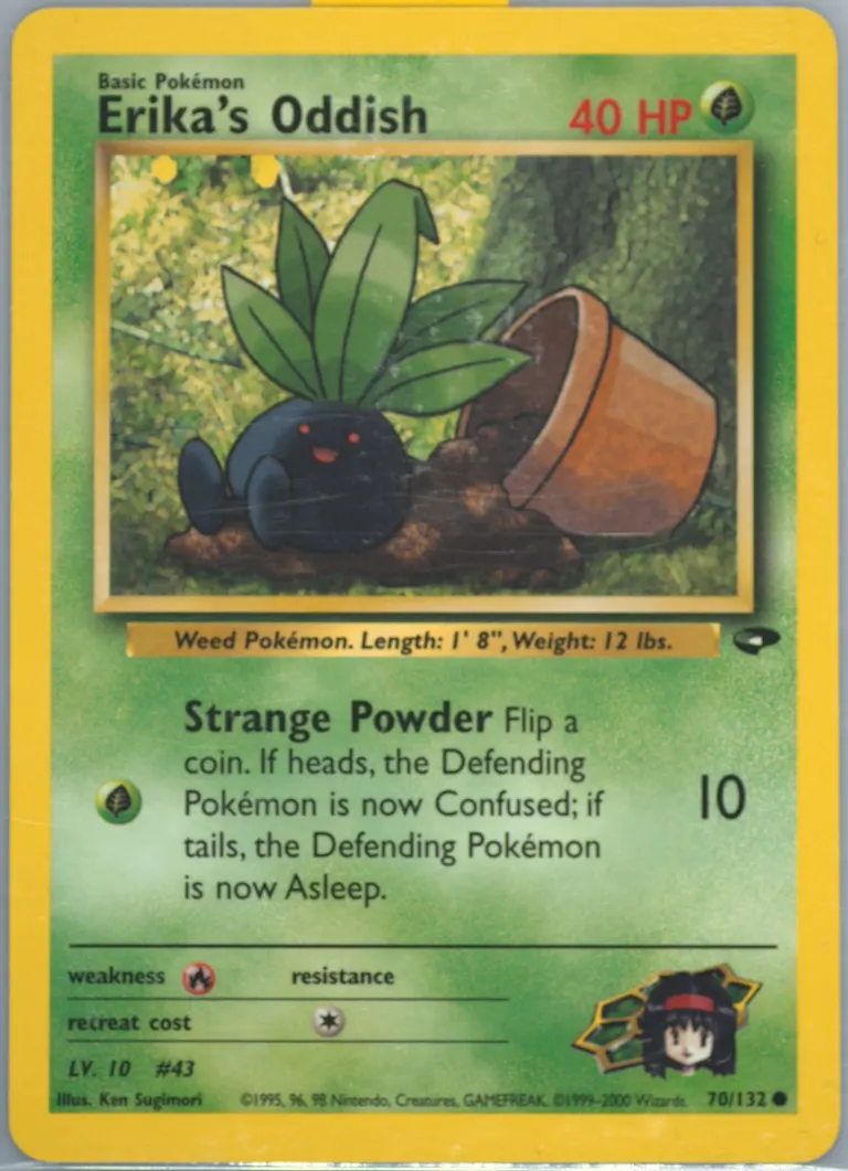 Erika's Oddish card photo