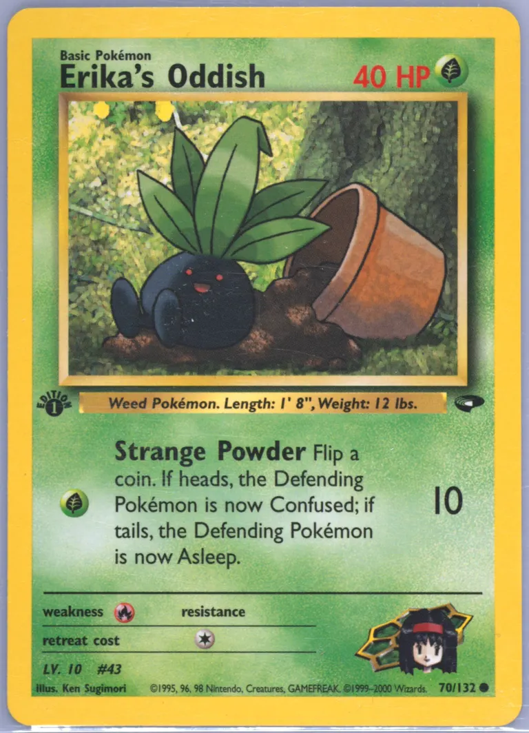 Erika's Oddish card photo