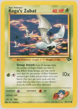 Koga's Zubat #83