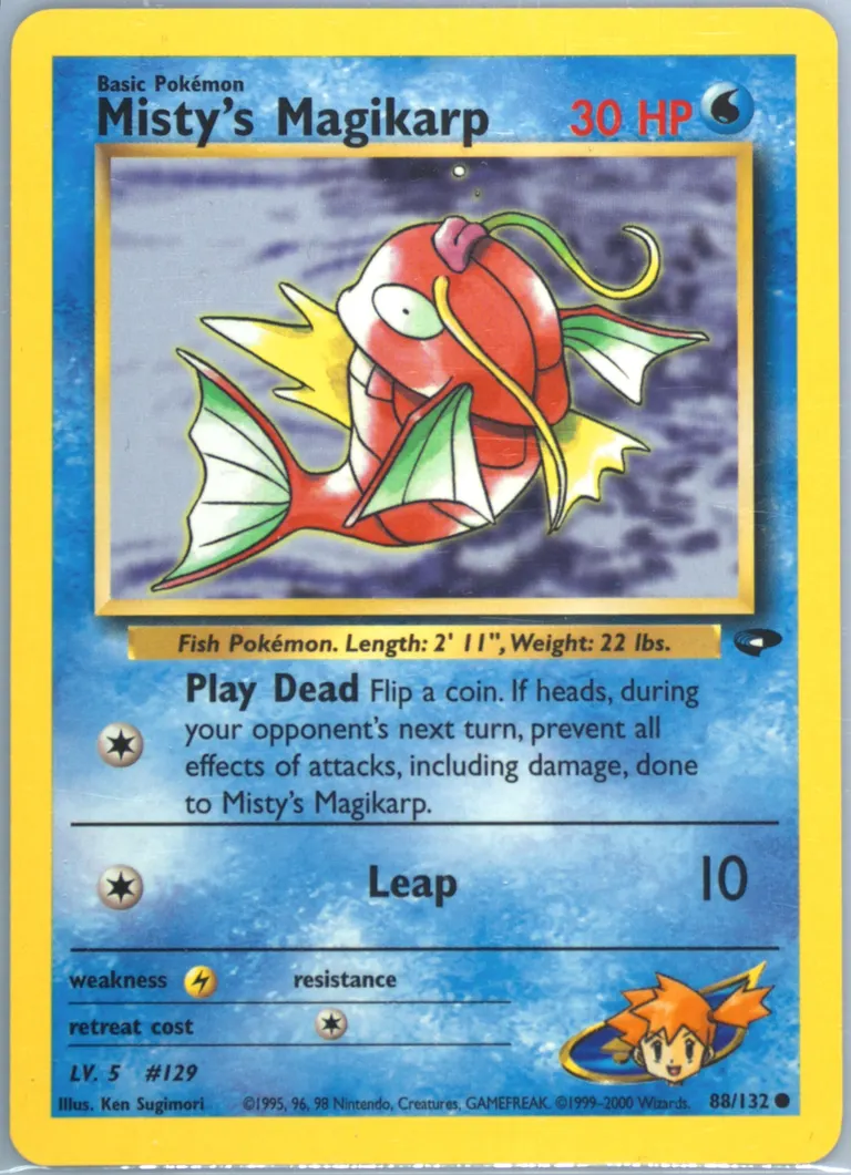 Misty's Magikarp card photo