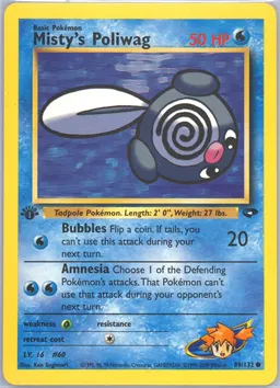 Misty's Poliwag #89