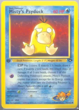 Misty's Psyduck #90