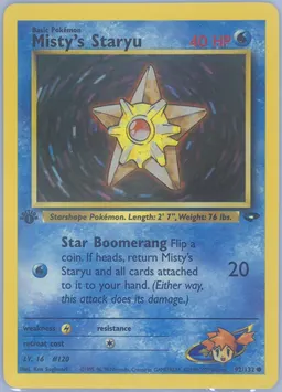 Misty's Staryu #92