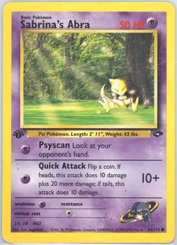 Sabrina's Abra #94