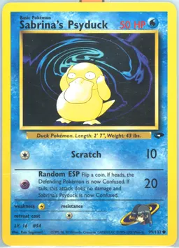 Sabrina's Psyduck #99