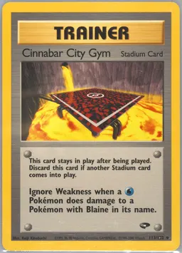 Cinnabar City Gym #113