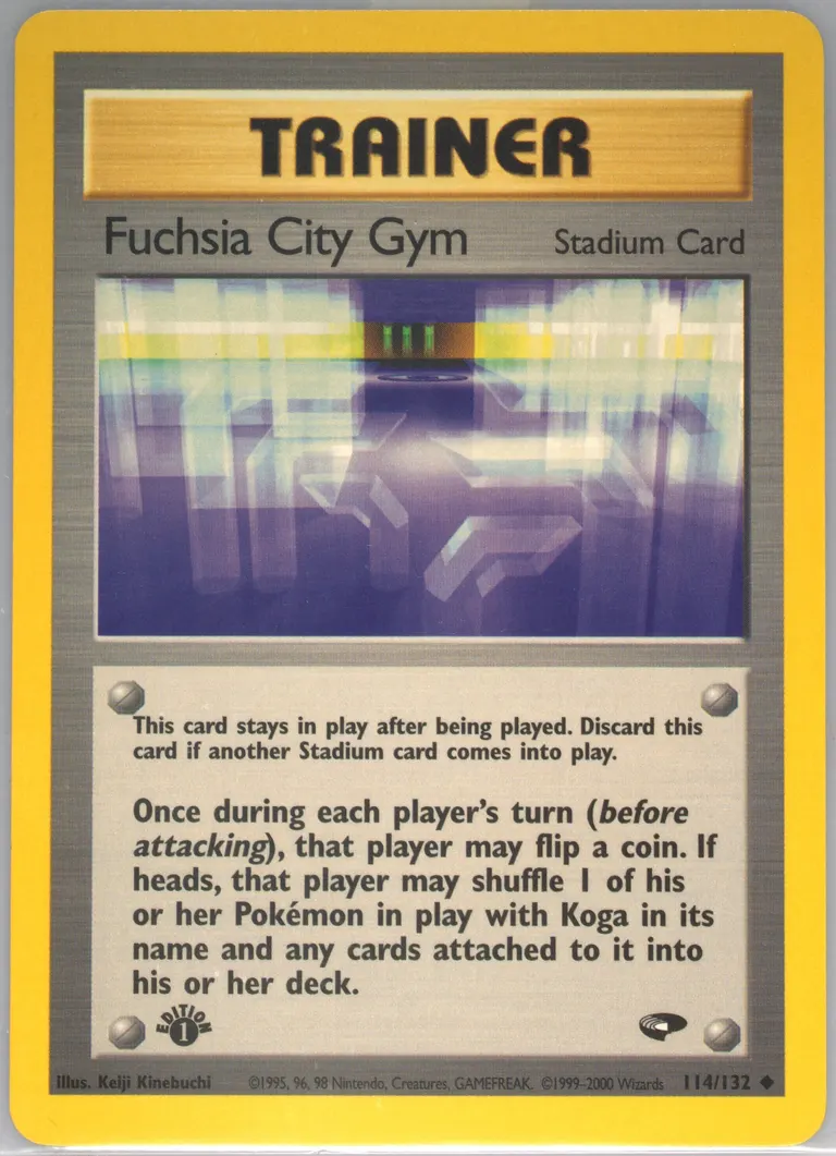 Fuchsia City Gym card photo