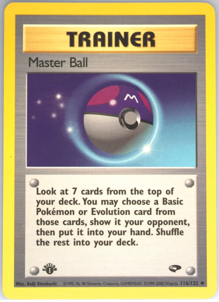 Master Ball card photo