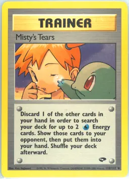 Misty's Tears card photo