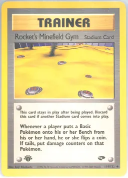Rocket's Minefield Gym card photo