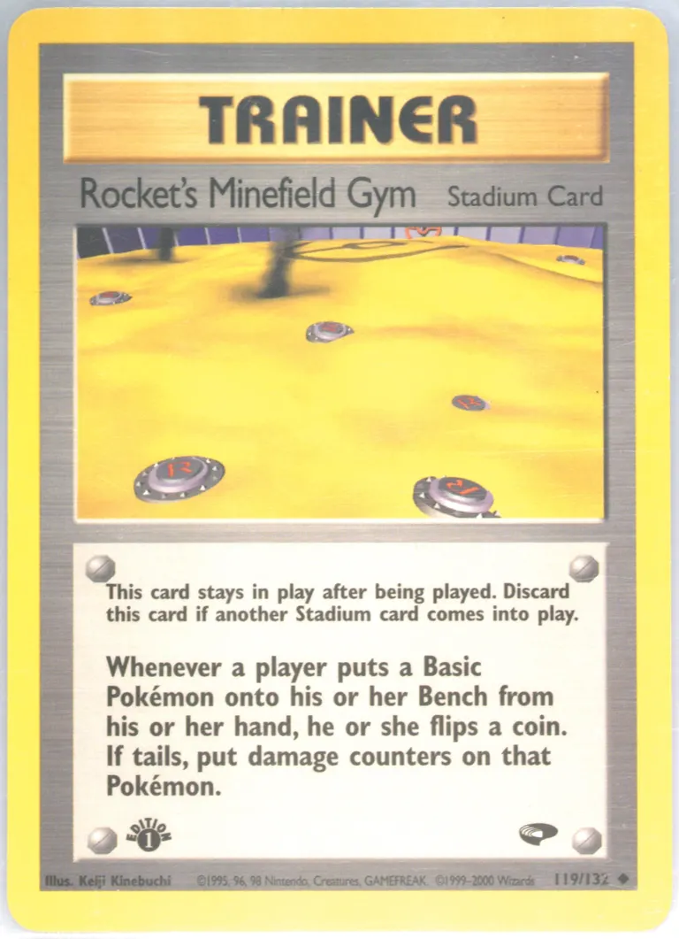 Rocket's Minefield Gym card photo