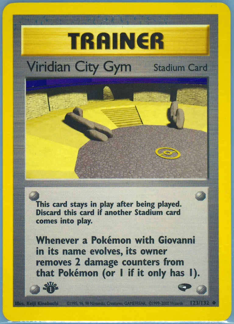 Viridian City Gym card photo