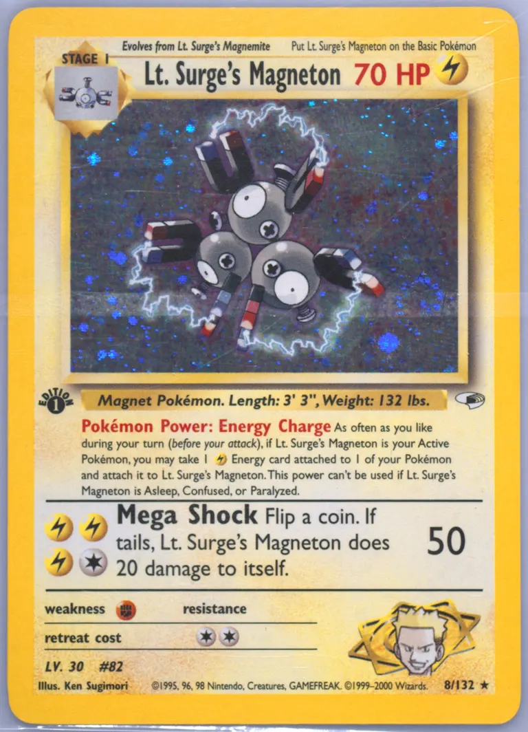 Lt. Surge's Magneton card photo
