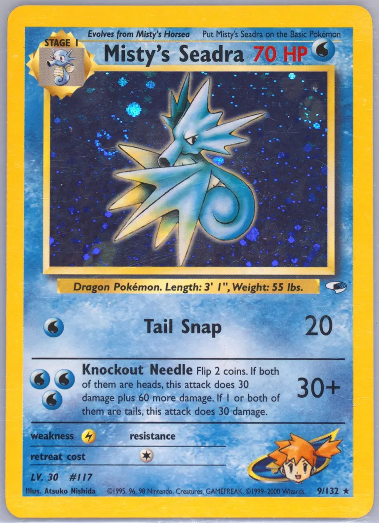 Misty's Seadra card photo