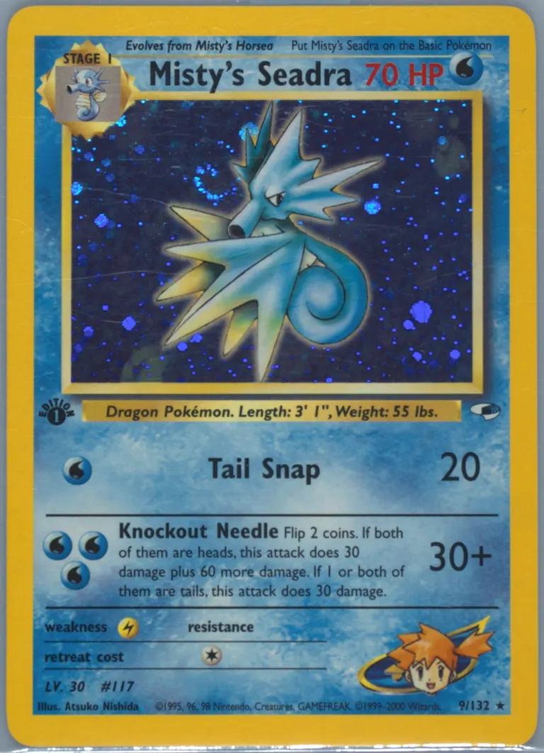 Misty's Seadra card photo