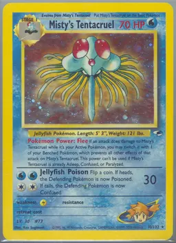 Misty's Tentacruel card photo