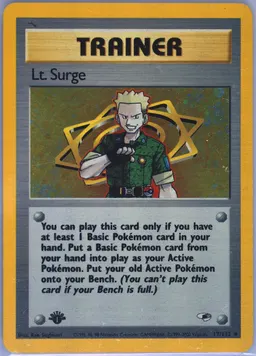 Lt. Surge card photo