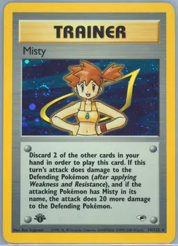 Misty card photo