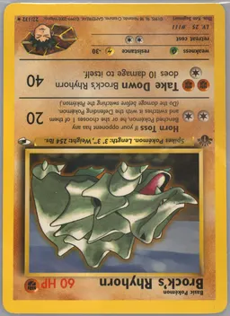 Brock's Rhyhorn card photo