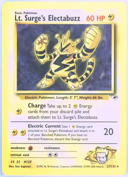 Lt. Surge's Electabuzz #27