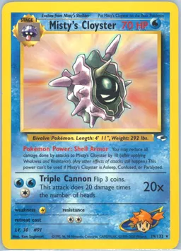 Misty's Cloyster #29