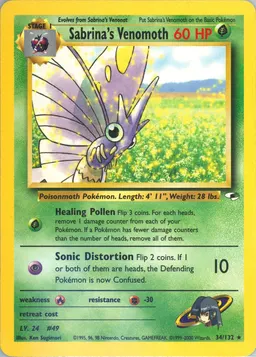 Sabrina's Venomoth #34