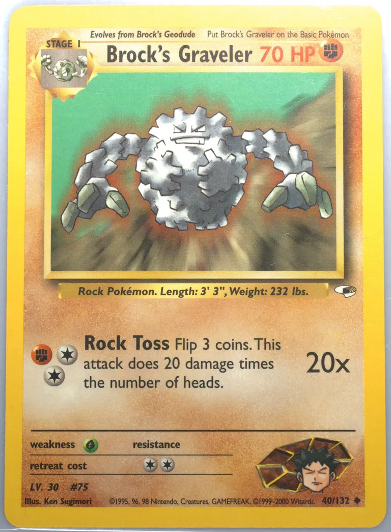 Brock's Graveler card photo