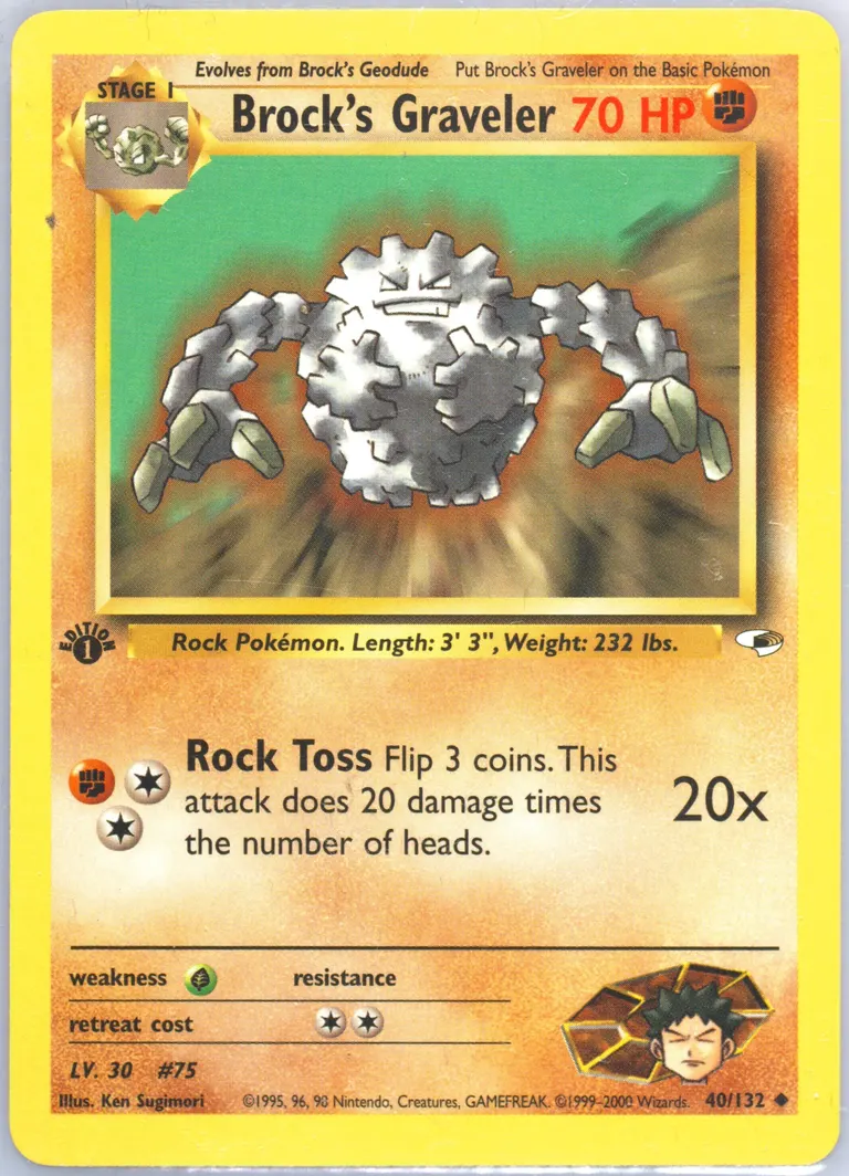 Brock's Graveler card photo