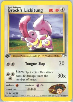 Brock's Lickitung #41