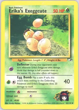 Erika's Exeggcute #43