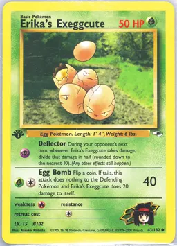 Erika's Exeggcute card photo
