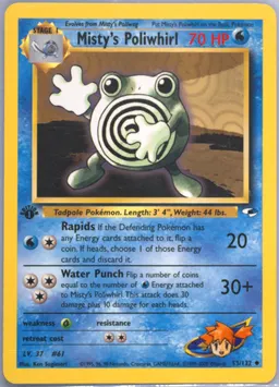 Misty's Poliwhirl #53