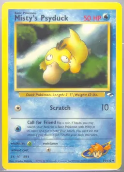 Misty's Psyduck #54