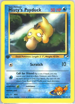 Misty's Psyduck #54