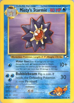 Misty's Starmie #56