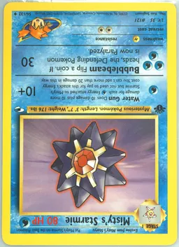 Misty's Starmie #56