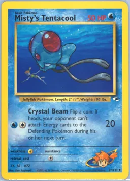 Misty's Tentacool #57