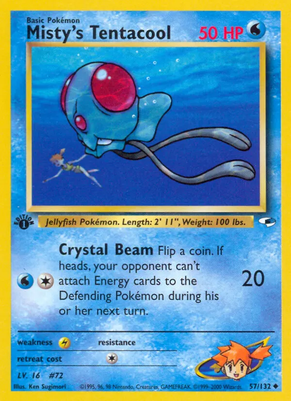 Misty's Tentacool card photo