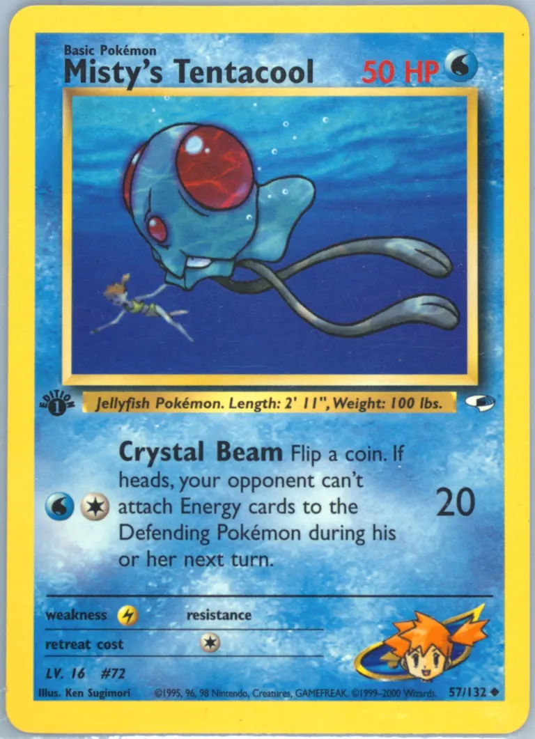 Misty's Tentacool card photo