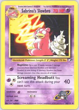 Sabrina's Slowbro #60