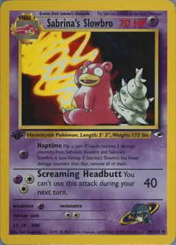 Sabrina's Slowbro #60