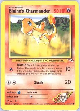 Blaine's Charmander #61