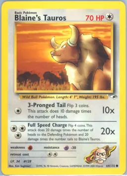 Blaine's Tauros #64