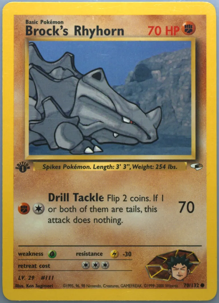 Brock's Rhyhorn card photo