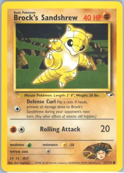 Brock's Sandshrew #71