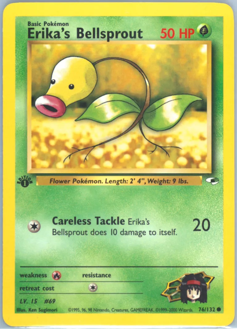 Erika's Bellsprout card photo
