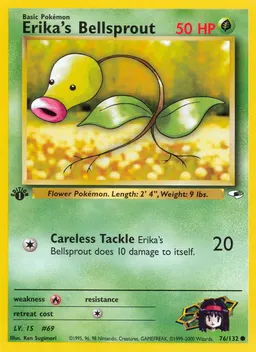 Erika's Bellsprout card photo