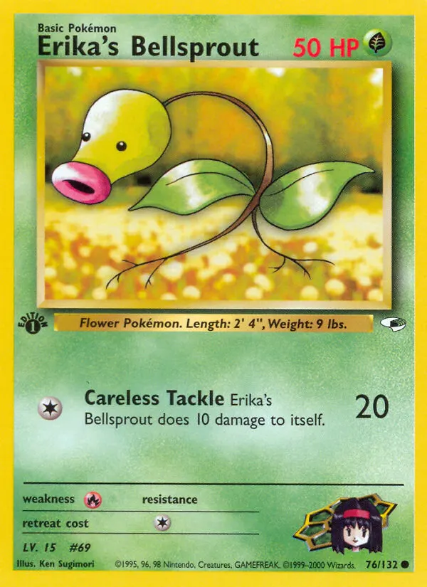 Erika's Bellsprout card photo