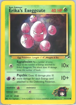 Erika's Exeggcute #77