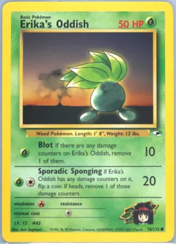 Erika's Oddish #78